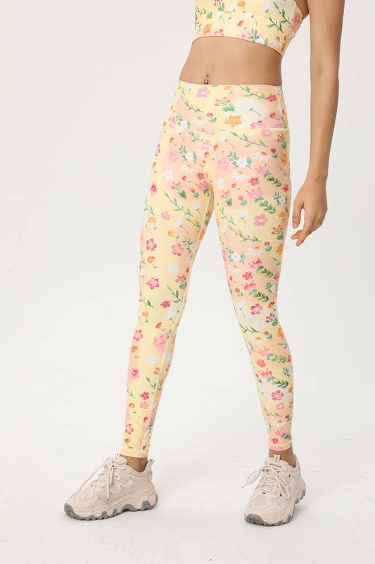 Blossom High - waisted Leggings - MYSILVERWIND