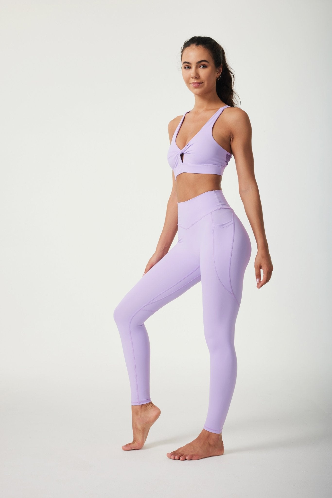 ButterySoft High - waisted Leggings - Lilac - MYSILVERWIND