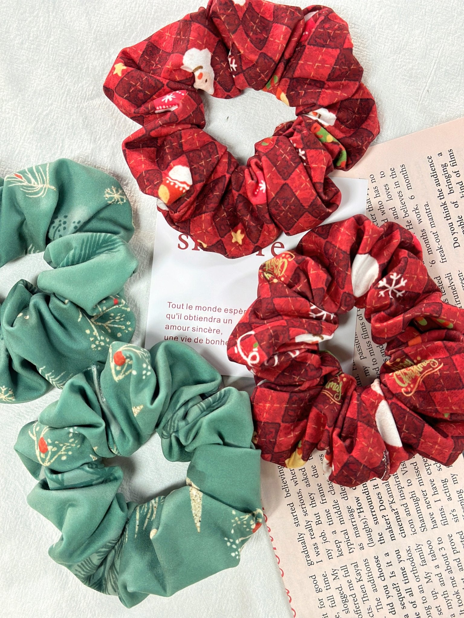 Christmas Esperance Scrunchies Bundle - MYSILVERWIND