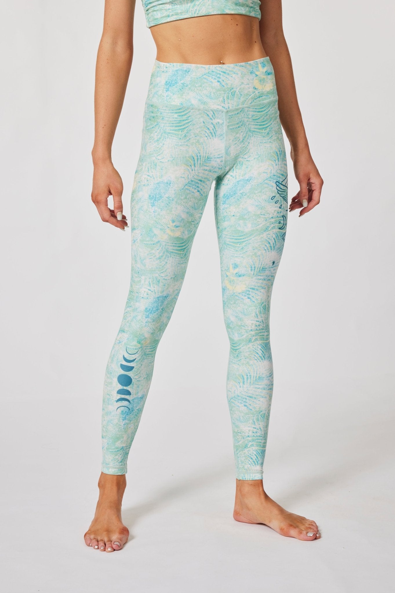 Eternity High - waisted Leggings - MYSILVERWIND