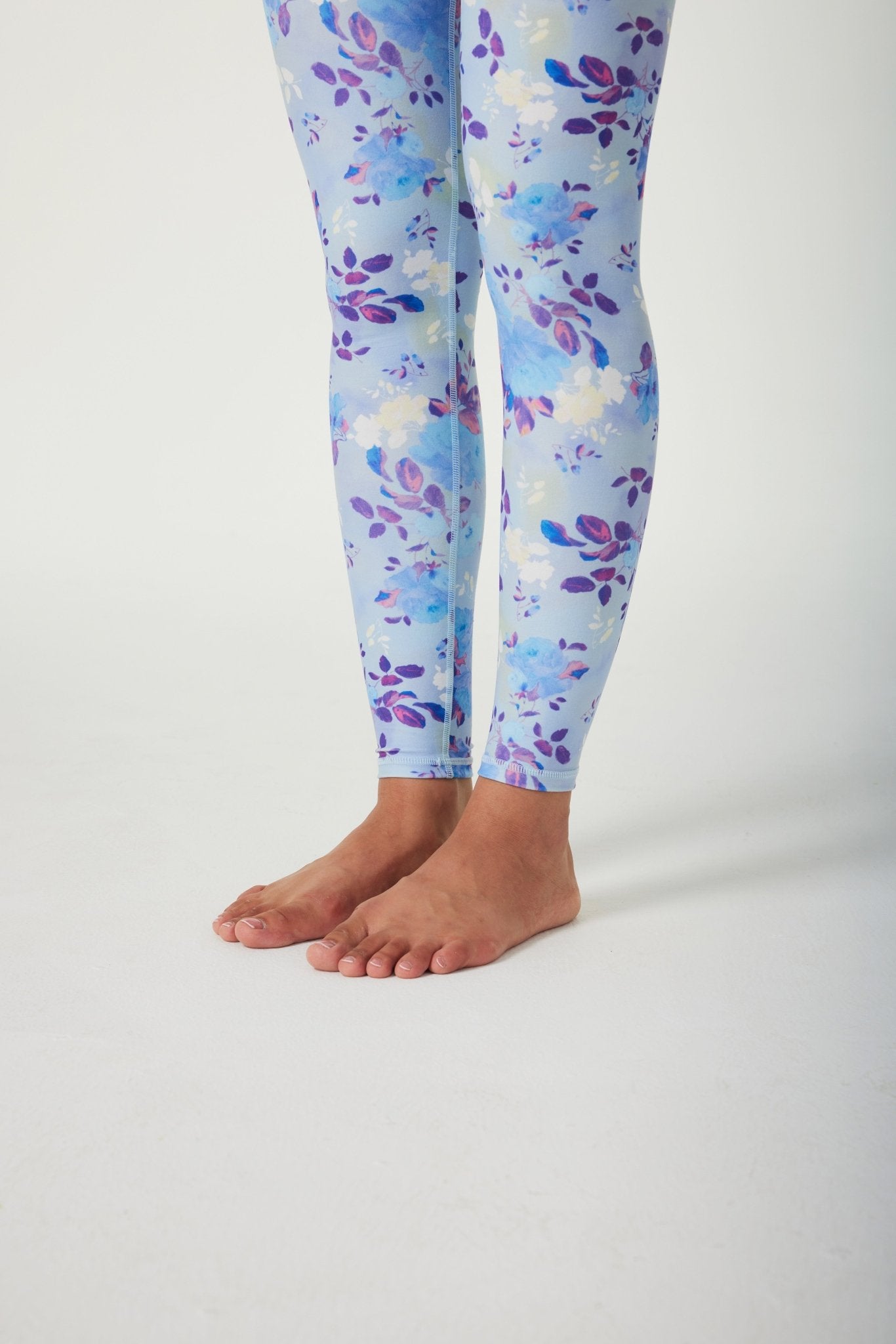 Flower Dance High - waisted Leggings - MYSILVERWIND