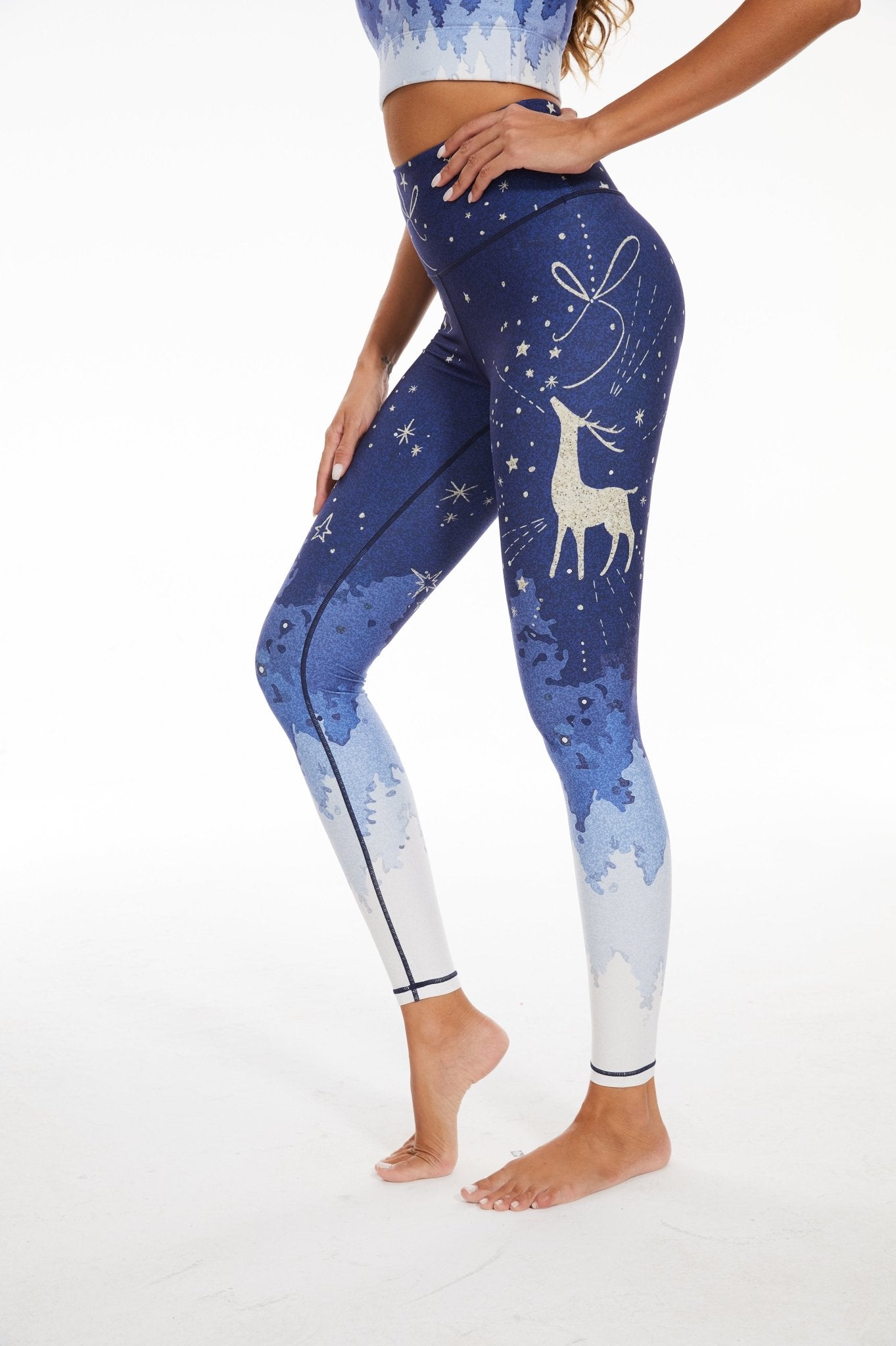 Hope High - waisted Leggings - MYSILVERWIND