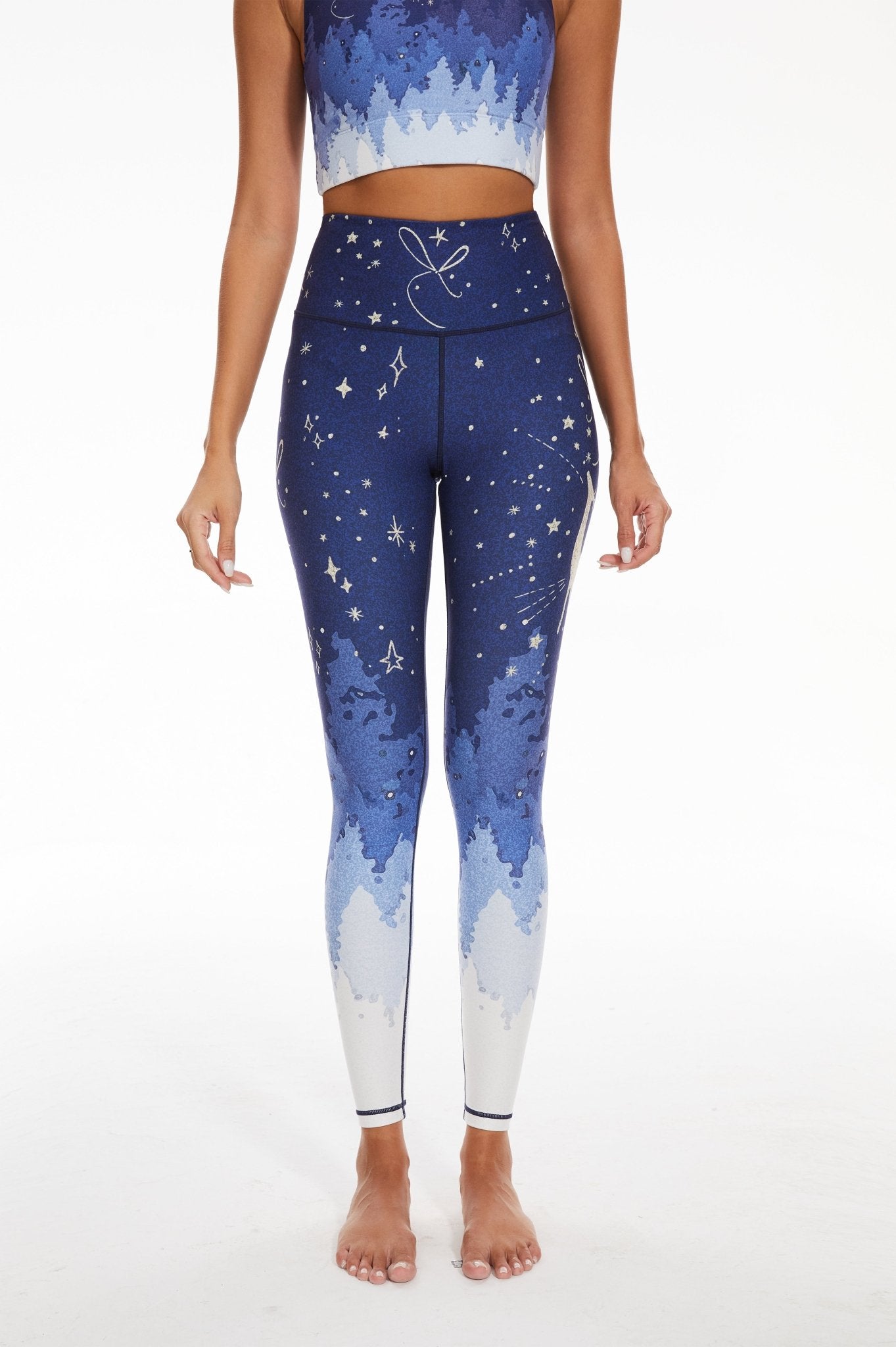 Hope High - waisted Leggings - MYSILVERWIND