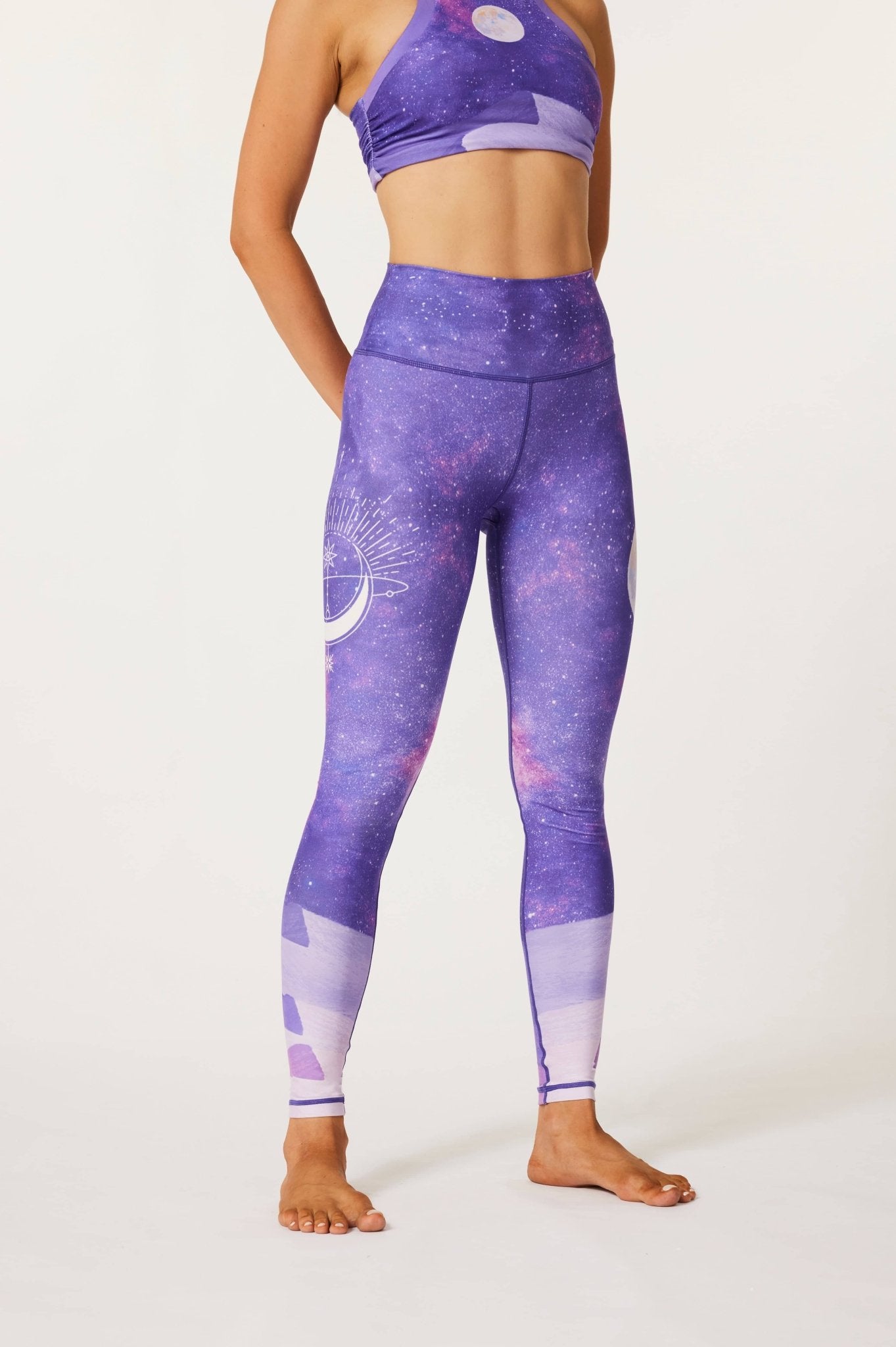 Infinity High - waisted Leggings - MYSILVERWIND