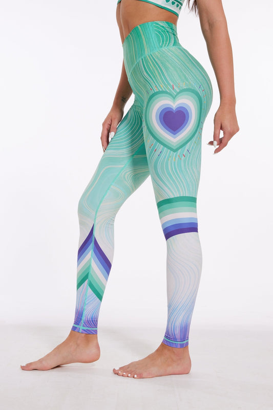 Love Bridge High - waisted Leggings - MYSILVERWIND