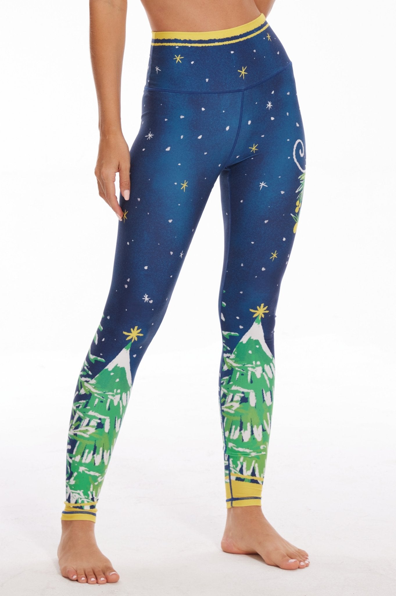 Noel’s Night High - waisted Leggings - MYSILVERWIND