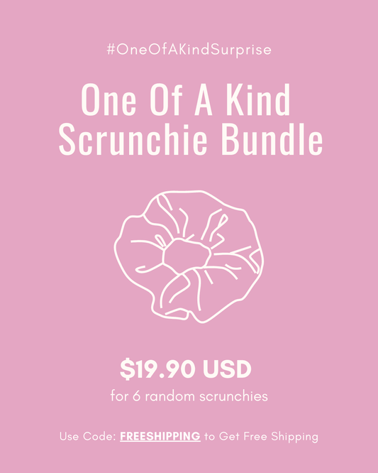 One Of A Kind Scrunchies Bundle - MYSILVERWIND