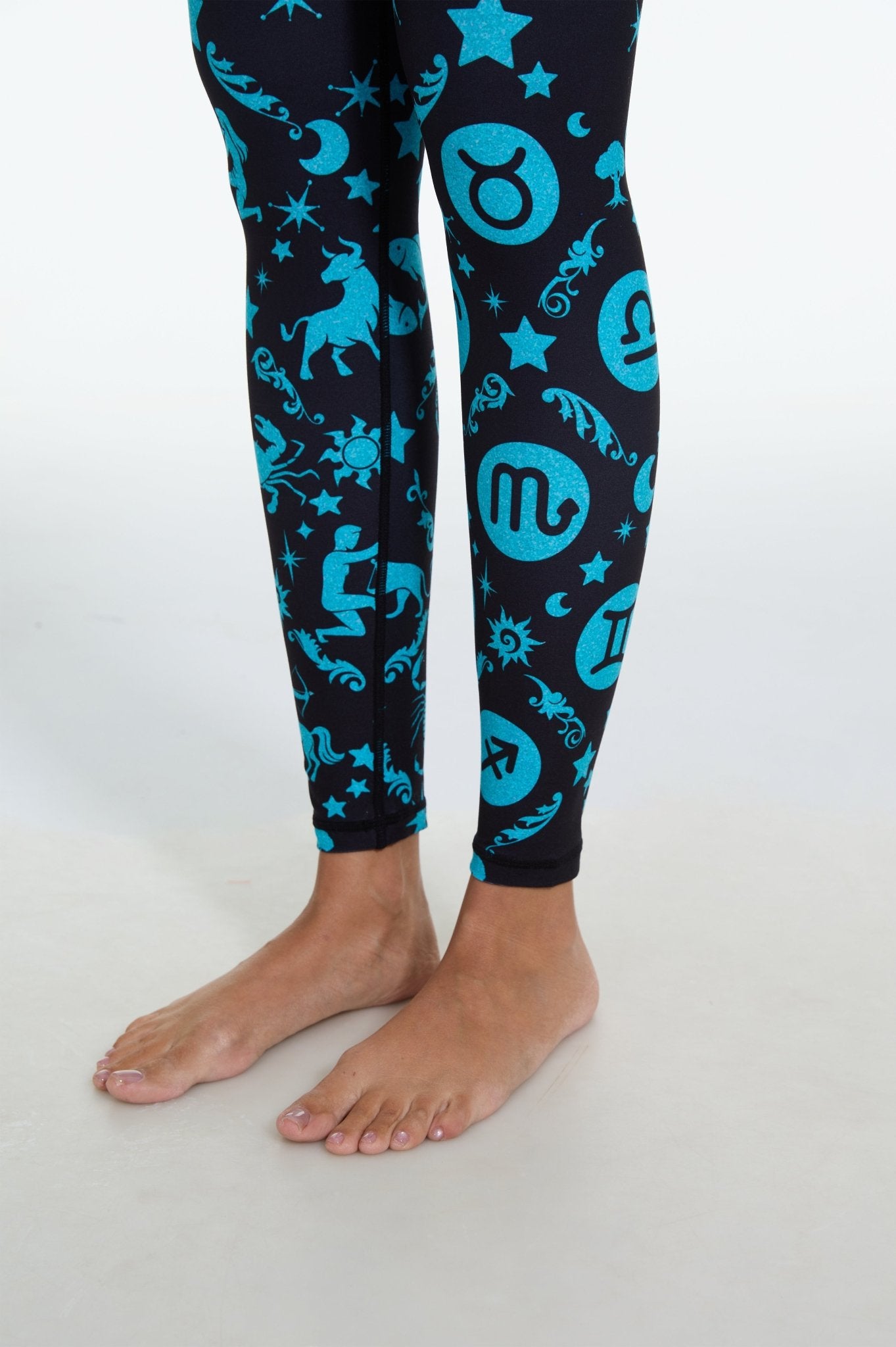 Stellar Zodiac High - Waisted Leggings - MYSILVERWIND