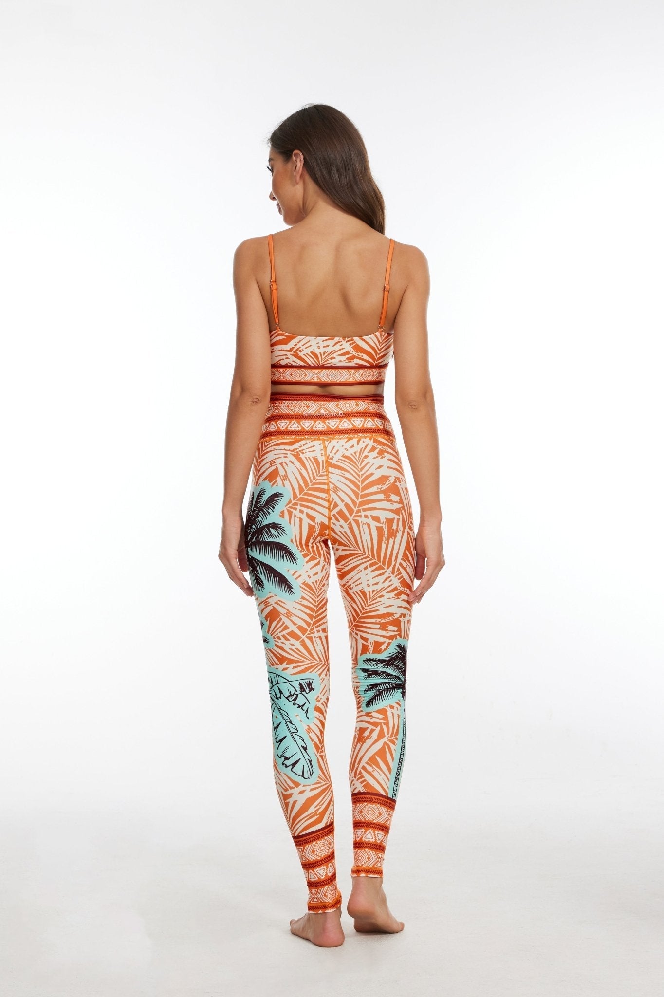 Sunset Palms set (Bra + Leggings) - MYSILVERWIND