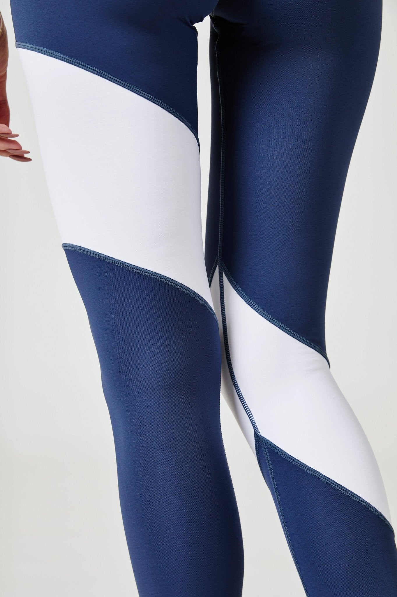 Two - tone Flow Leggings - Tardis Blue - MYSILVERWIND